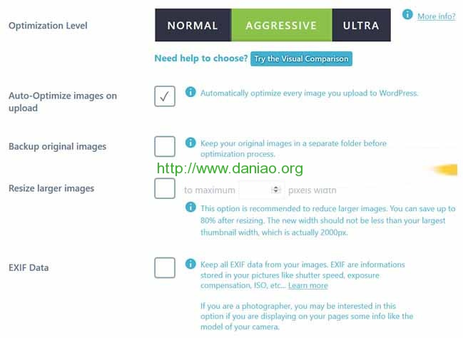 对比5款WordPress上传图片文件自动压缩大小插件 优化空间占用率