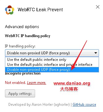 检查你的浏览器是否暴露了 IP-拒绝WebRTC泄漏漏洞