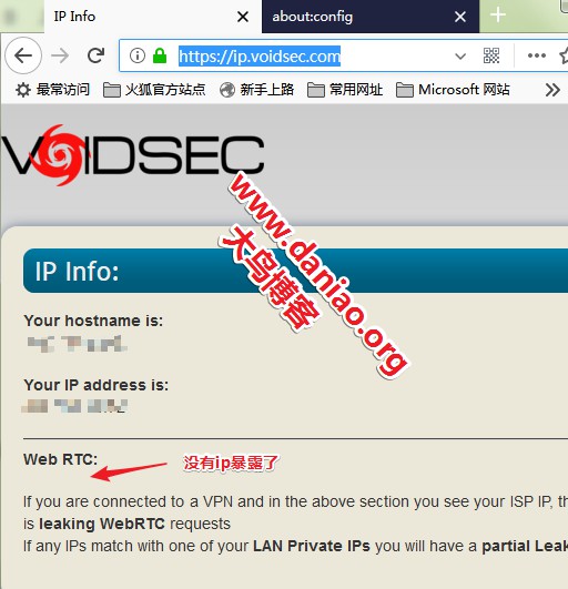 检查你的浏览器是否暴露了 IP-拒绝WebRTC泄漏漏洞