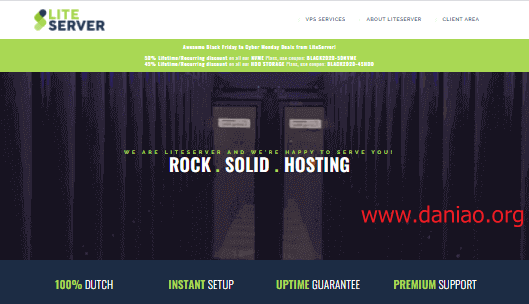 liteserver，荷兰大硬盘VPS，€5/月，1核/1G内存/512G HDD/10T月流量/1G带宽/1 IPv4 + /64 IPv6